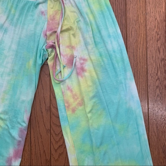 Beach Riot Tie Dye Lounge Wide Leg Pants - Picture 9 of 14
